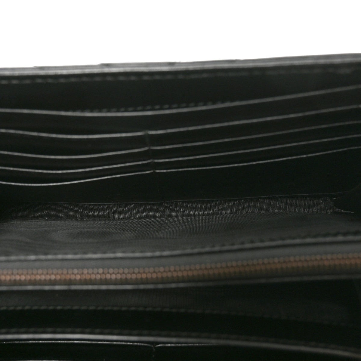 Calfskin Matelasse GG Marmont Chain Wallet Black