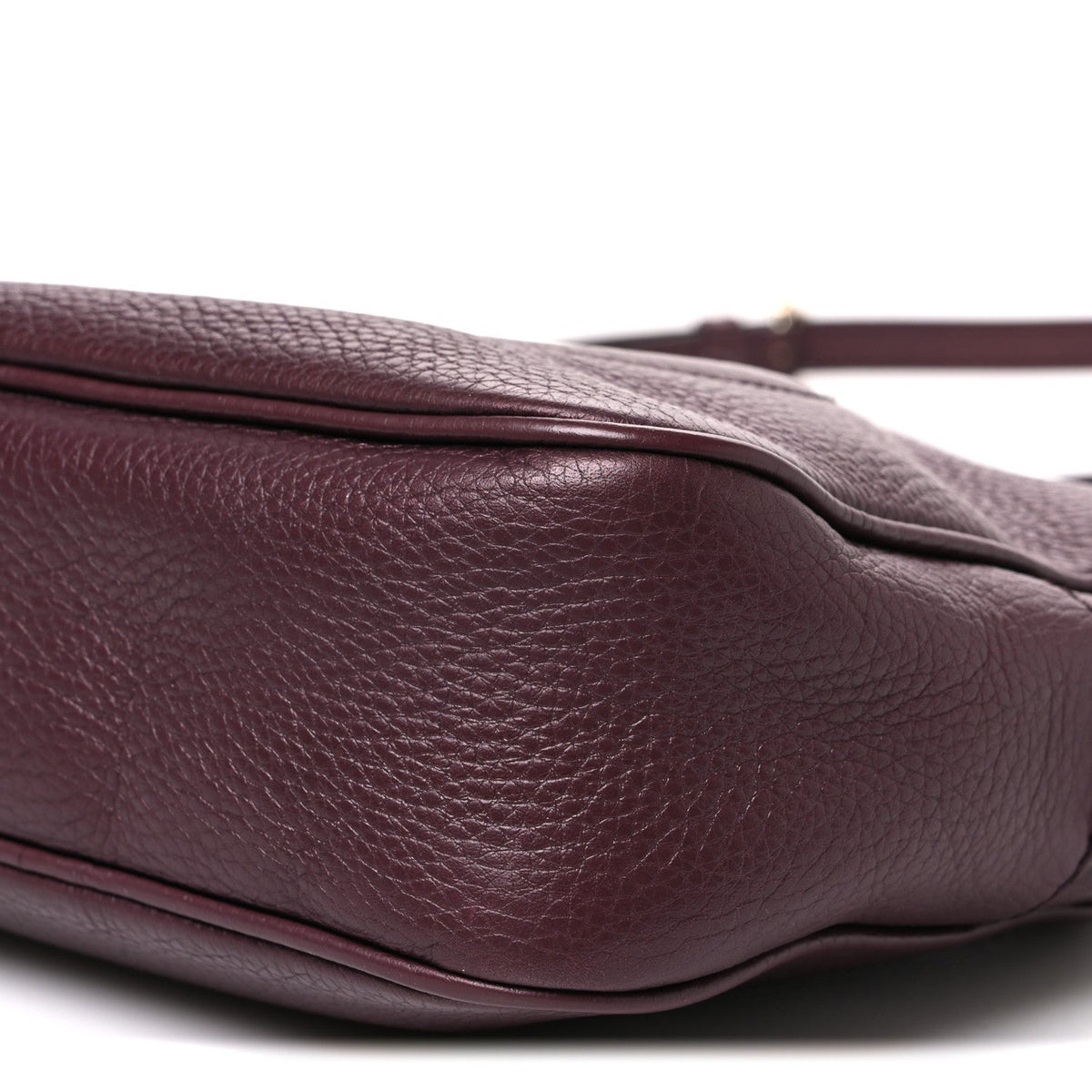 Pebbled Calfskin Small Soho Disco Bag Peonia Flower