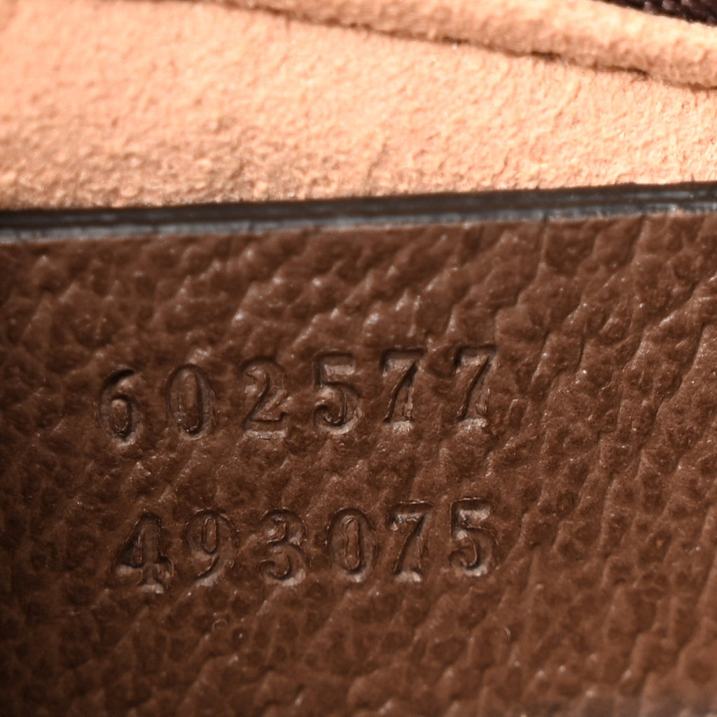 GG Supreme Monogram Web Small Ophidia Boston Bag  Beige New Acero