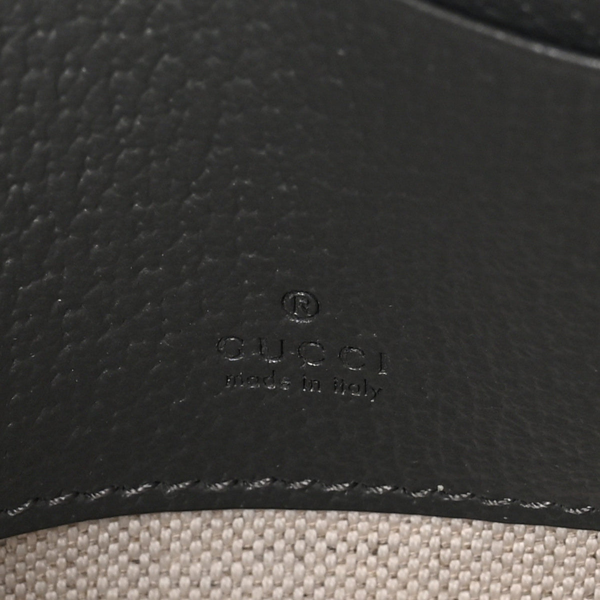GG Supreme Monogram Textured Dollar Calfskin Mini Ophidia Bag Graphite Grey