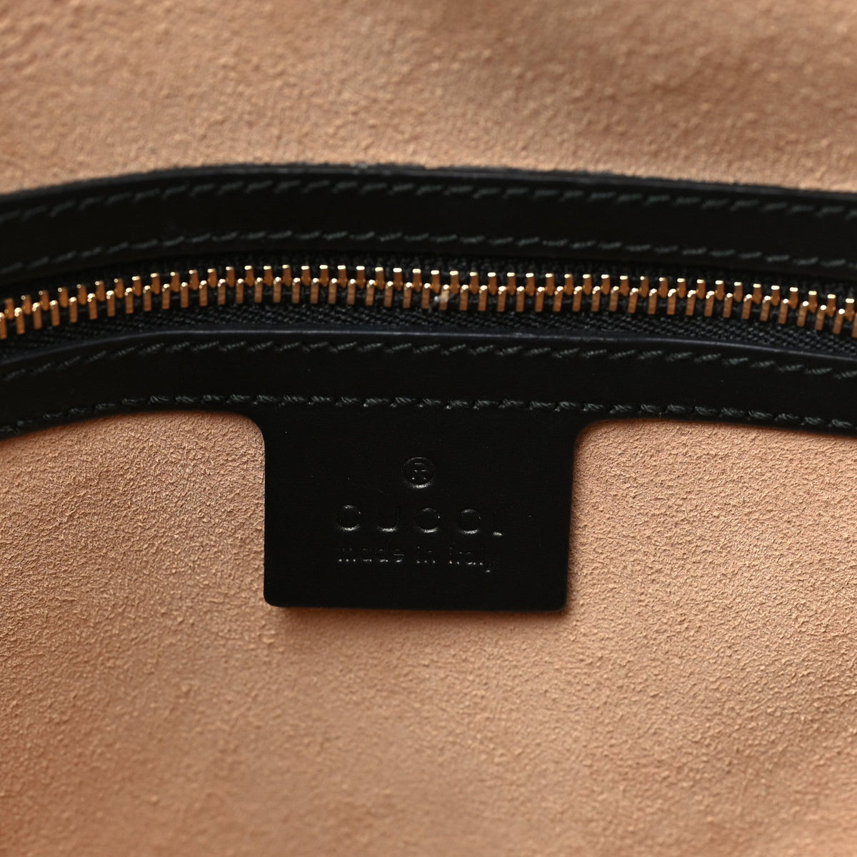 Guccissima Linea A Foldover Tote Black