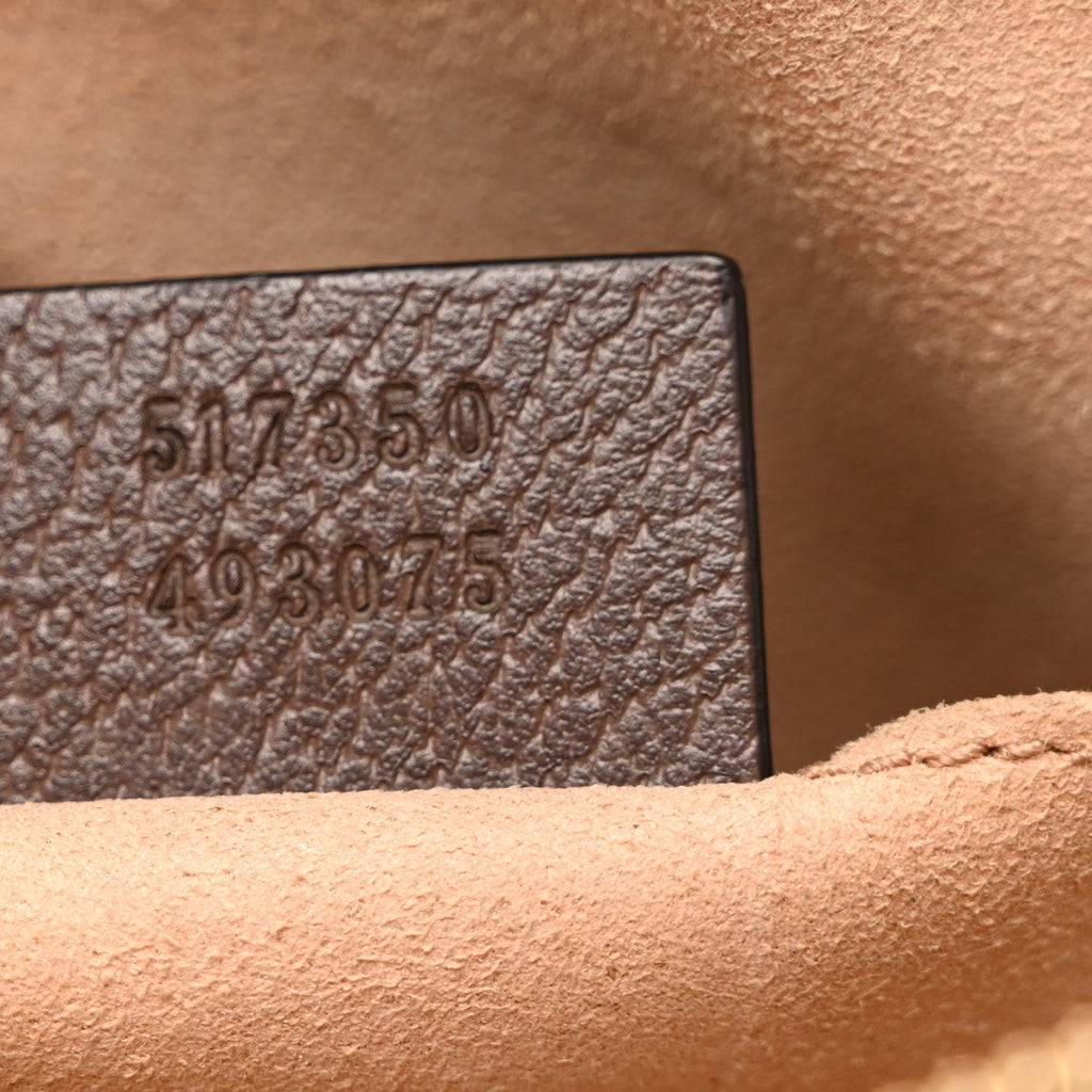GG Supreme Monogram Web Mini Ophidia Shoulder Bag Brown