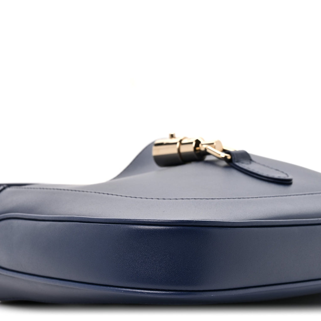Sea Calfskin Web Medium Jackie 1961 Hobo Plastic Blue