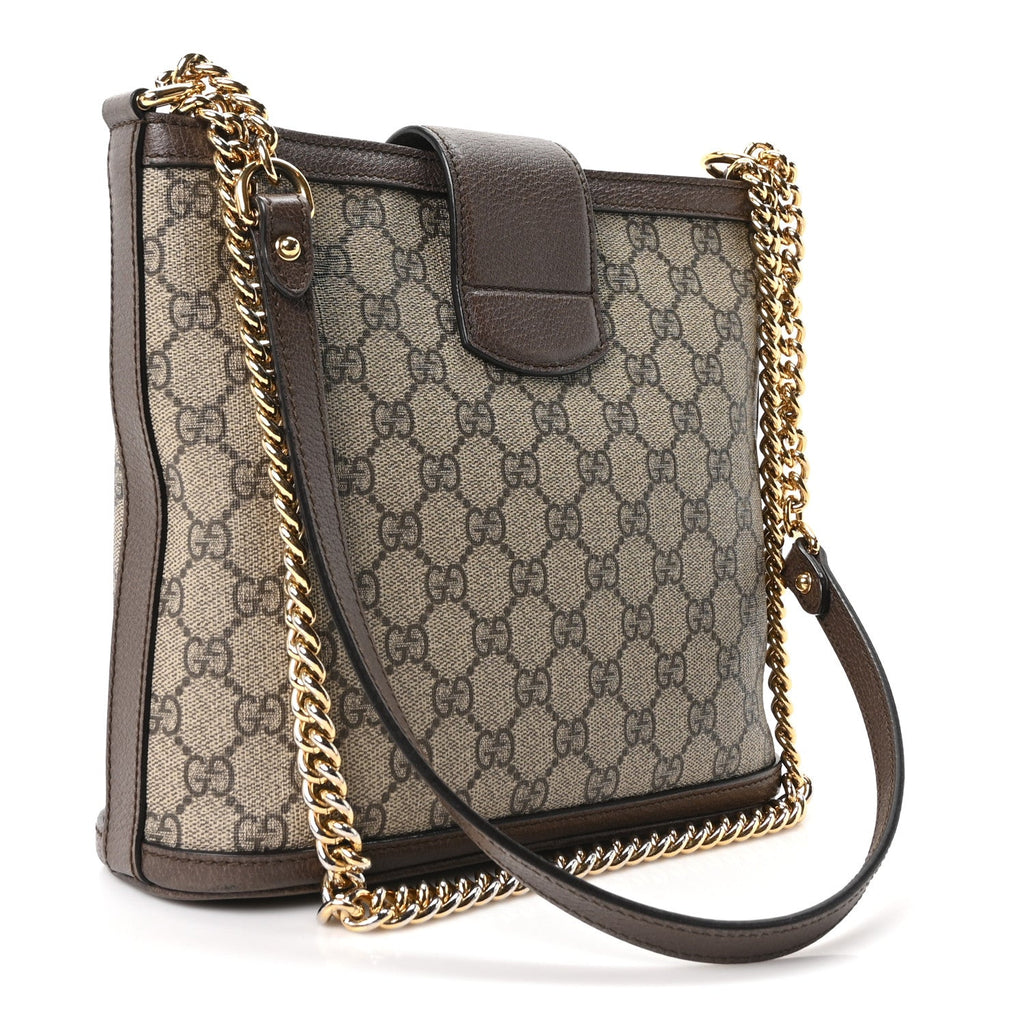 GG Supreme Monogram Medium Dionysus Bucket Bag Beige New Acero