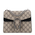 GG Supreme Monogram Mini Dionysus Shoulder Bag Black