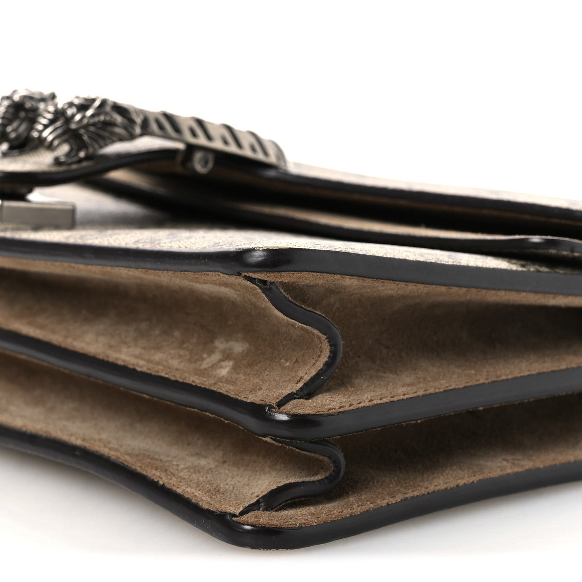 GG Supreme Monogram Small Dionysus Shoulder Bag Taupe