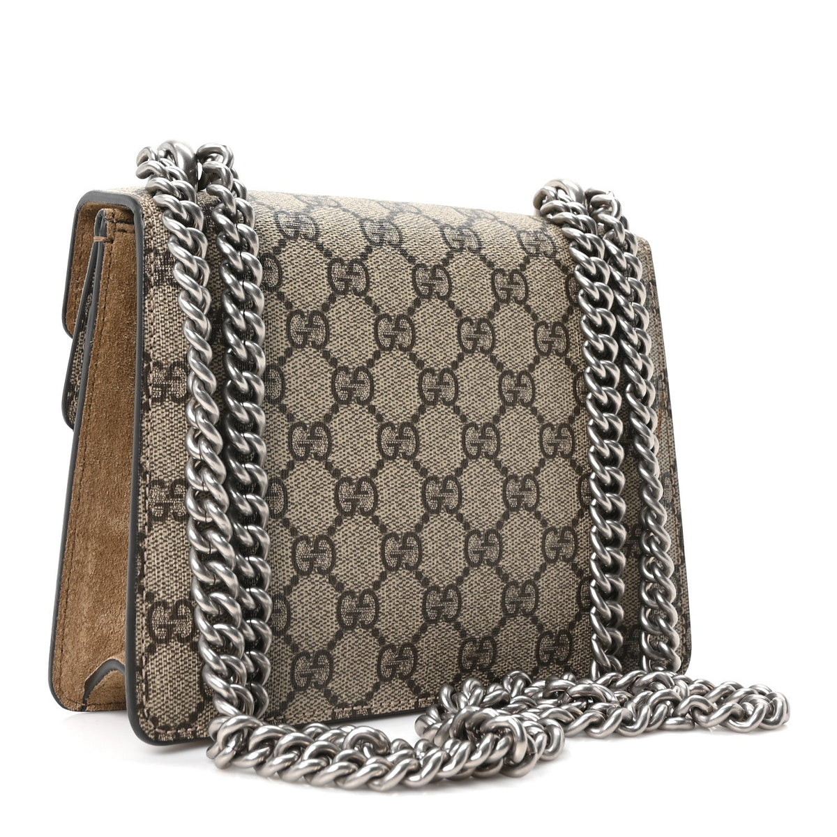 GG Supreme Monogram Mini Dionysus Shoulder Bag Taupe