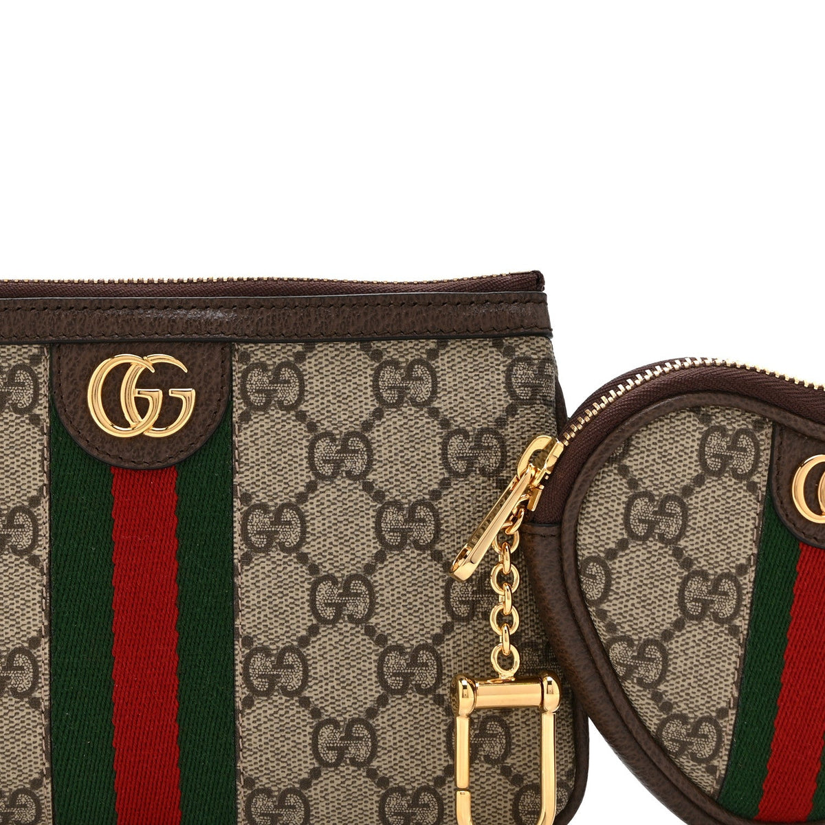 GG Supreme Monogram Web Ophidia Utility Belt Bag 75 30 Beige Ebony New Acero