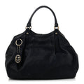 Guccissima Large Sukey Tote Navy