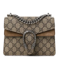 GG Supreme Monogram Mini Dionysus Shoulder Bag Taupe
