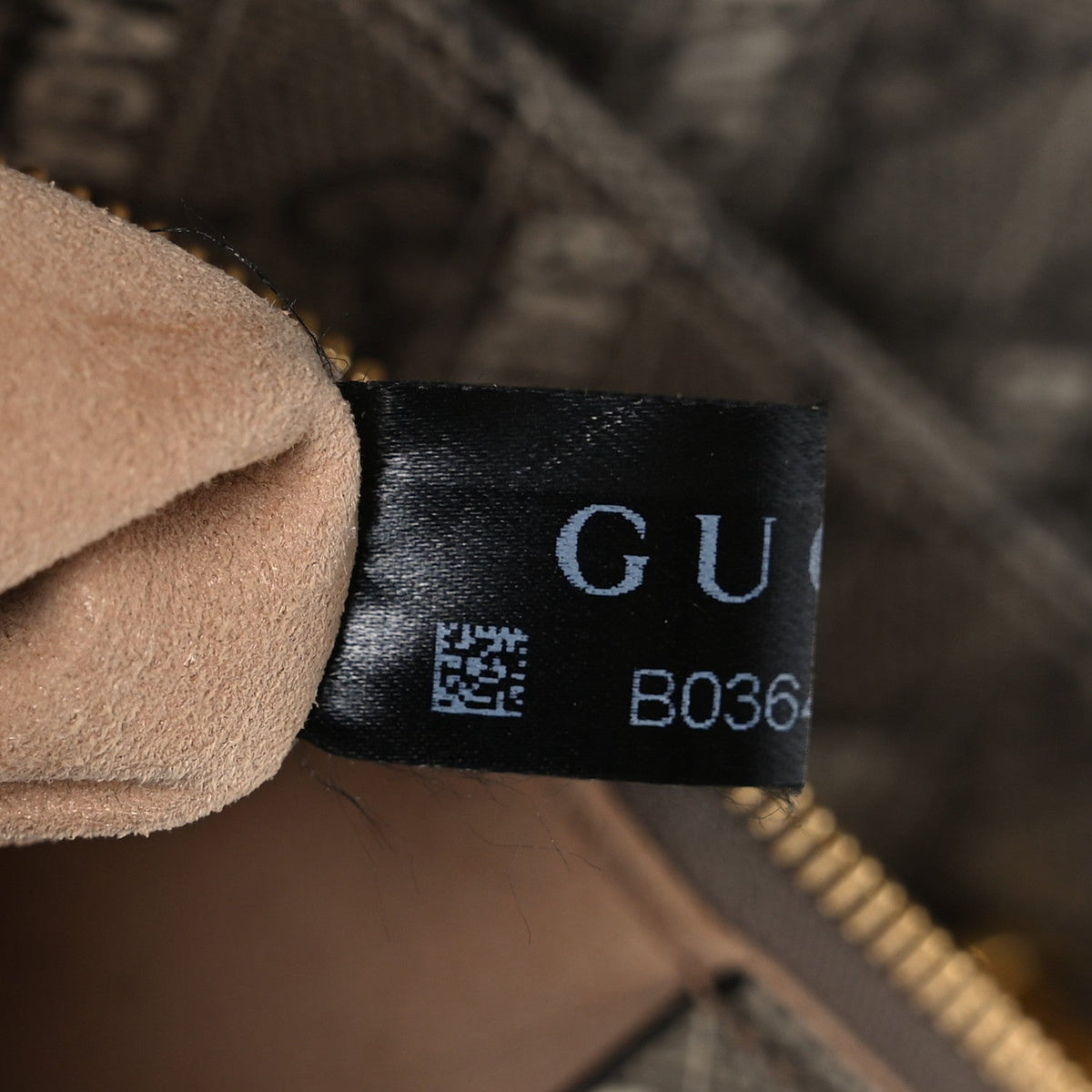 X BALENCIAGA GG Supreme Monogram Logo Print Horsebit 1955 Shoulder Bag Beige Ebony