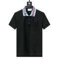 Gucci Black T-shirt with a collar