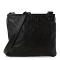 Guccissima Small Flat Messenger Bag Dark Brown