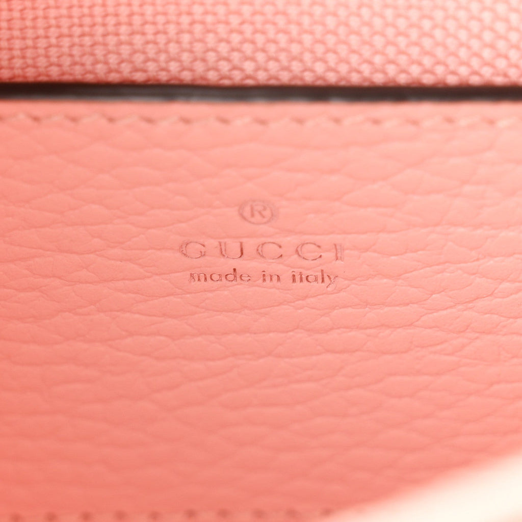 New Denim GG Monogram Calfskin Love Parade Mini Jackie 1961 Hobo Light Pink