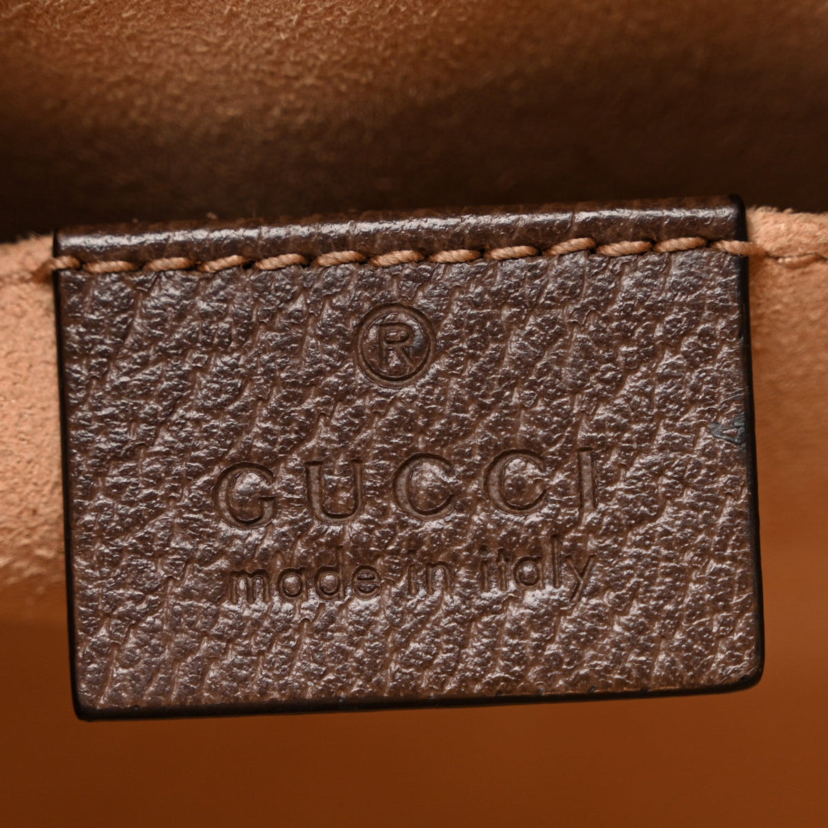 GG Supreme Monogram Web Mini Ophidia Shoulder Bag Brown