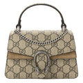 GG Supreme Monogram Mini Dionysus Top Handle Bag Taupe