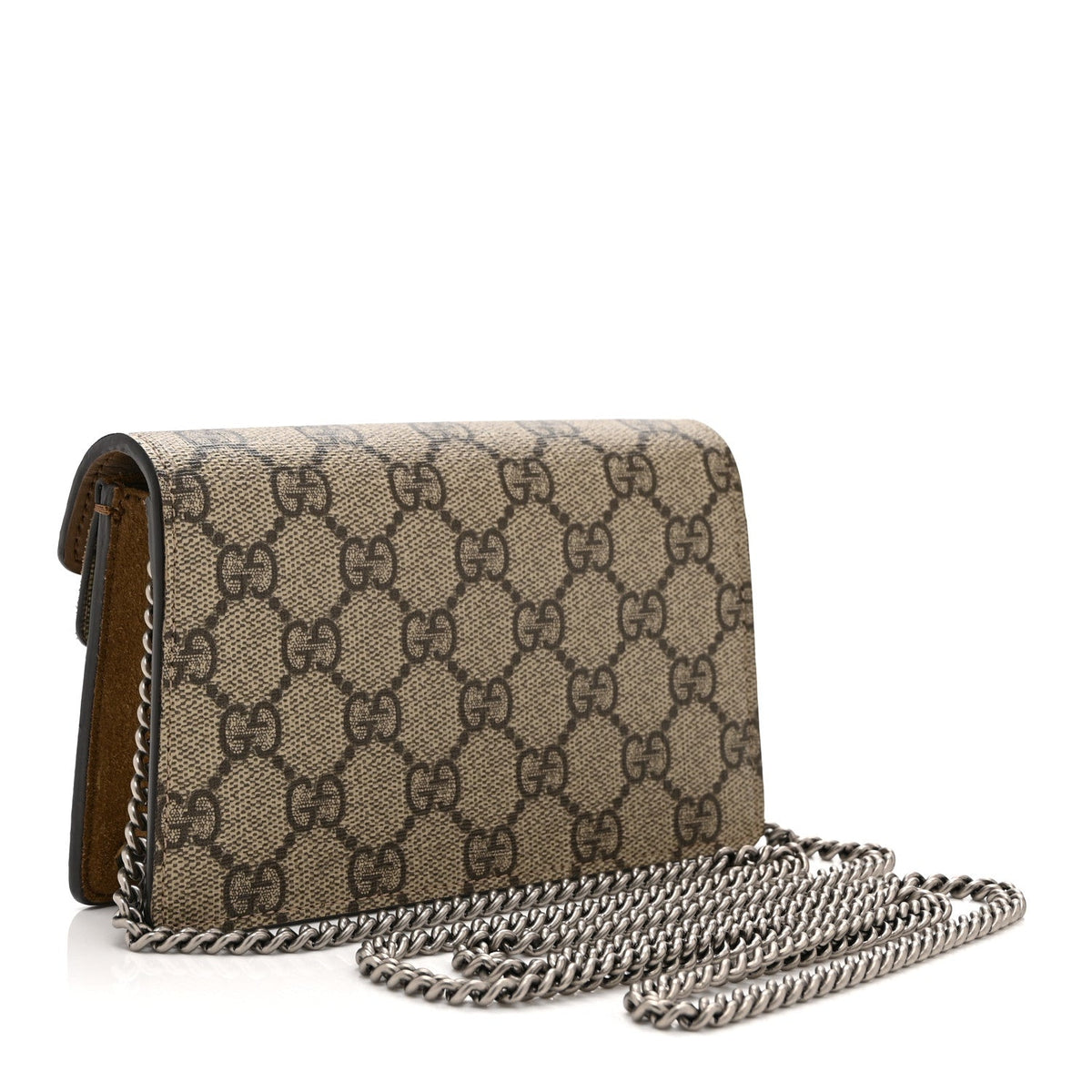 GG Supreme Monogram Super Mini Dionysus Shoulder Bag Taupe