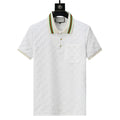 Gucci Luxury White T-shirt with Collar – Men's Premium Cotton