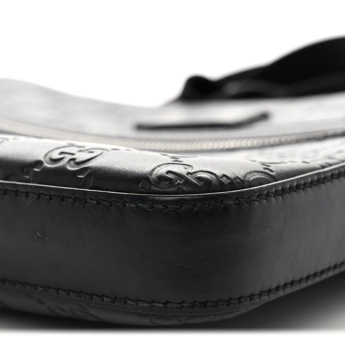 Guccissima Signature Small Messenger Bag Black