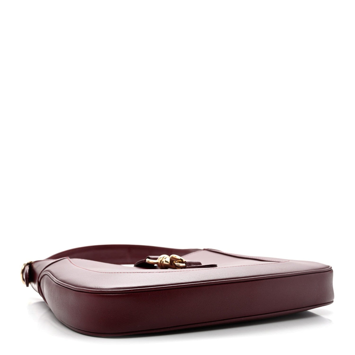 Ancora Calfskin Small Jackie Shoulder Bag Rosso