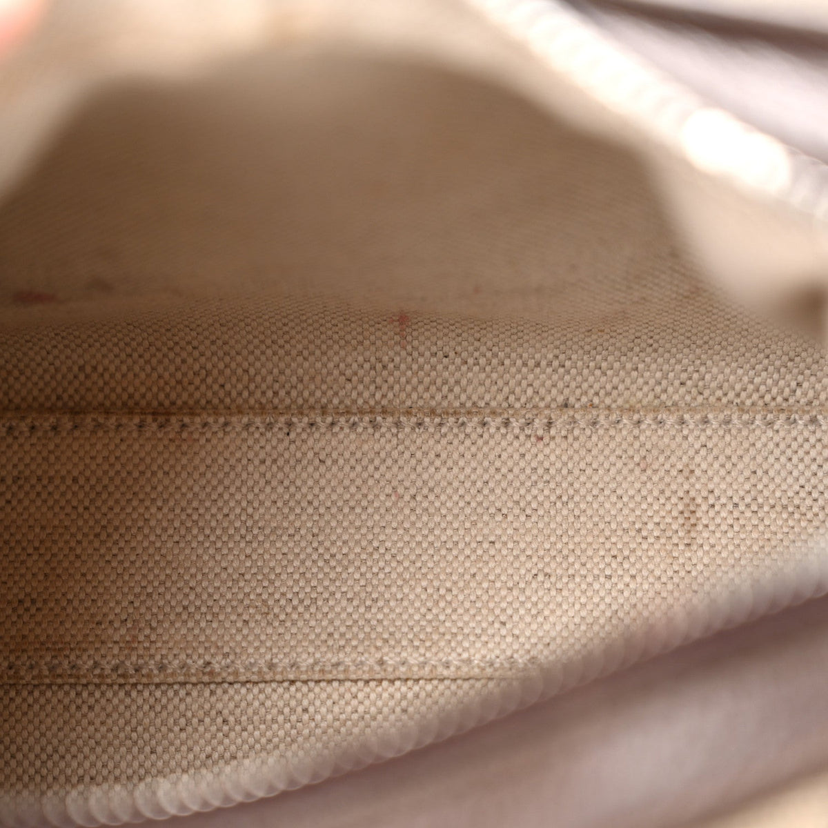 GG Supreme Monogram Textured Calfskin Web Small Attache Shoulder Bag Beige Ebony New Acero