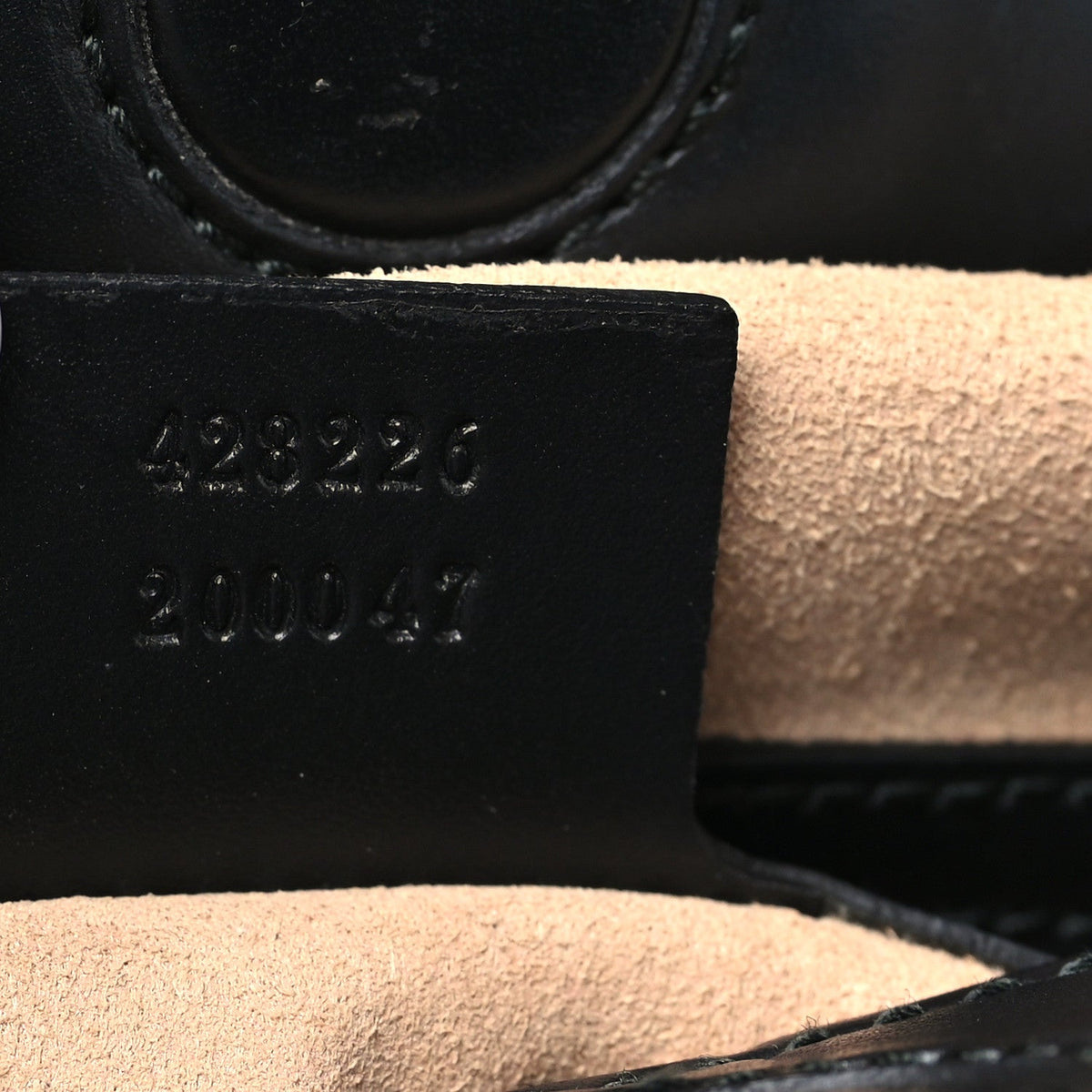 Guccissima Linea A Foldover Tote Black