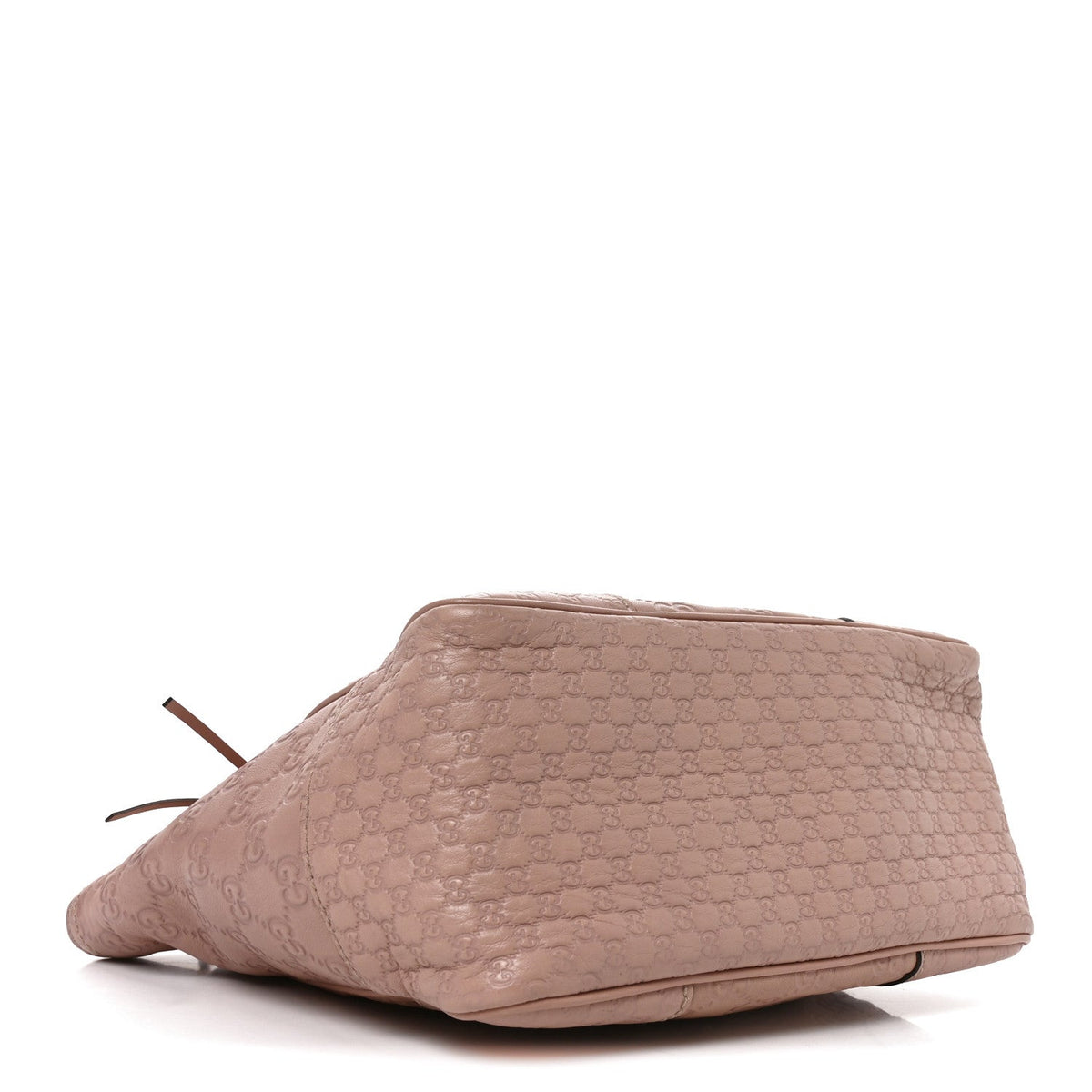 Guccissima Small Bree Zippered Tote Soft Pink