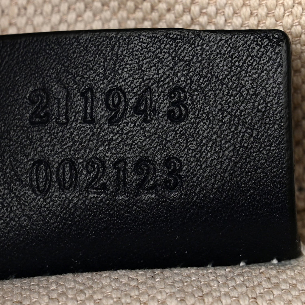 Guccissima Large Sukey Tote Navy