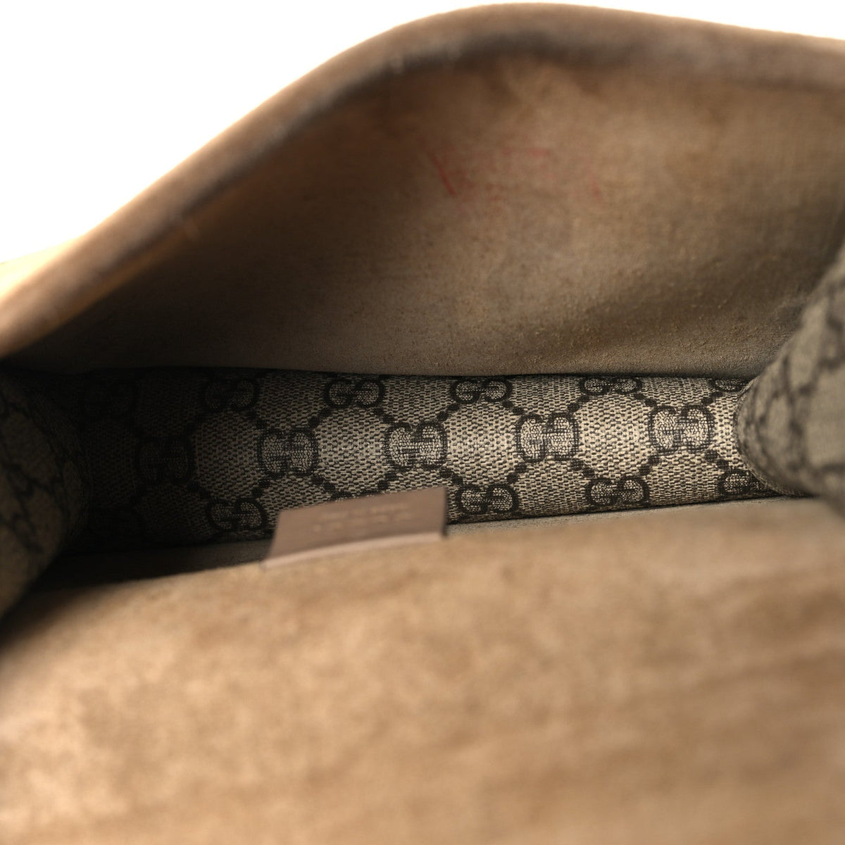 GG Supreme Monogram Mini Dionysus Shoulder Bag Taupe