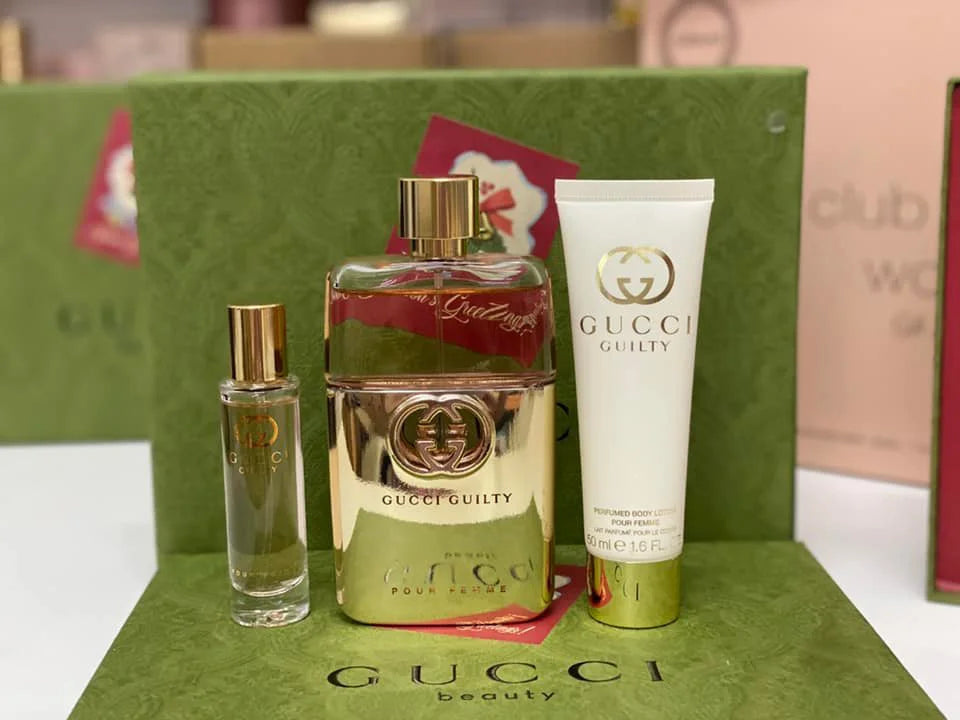 Gucci Guilty EDP for Her Gift Set (3PC)
