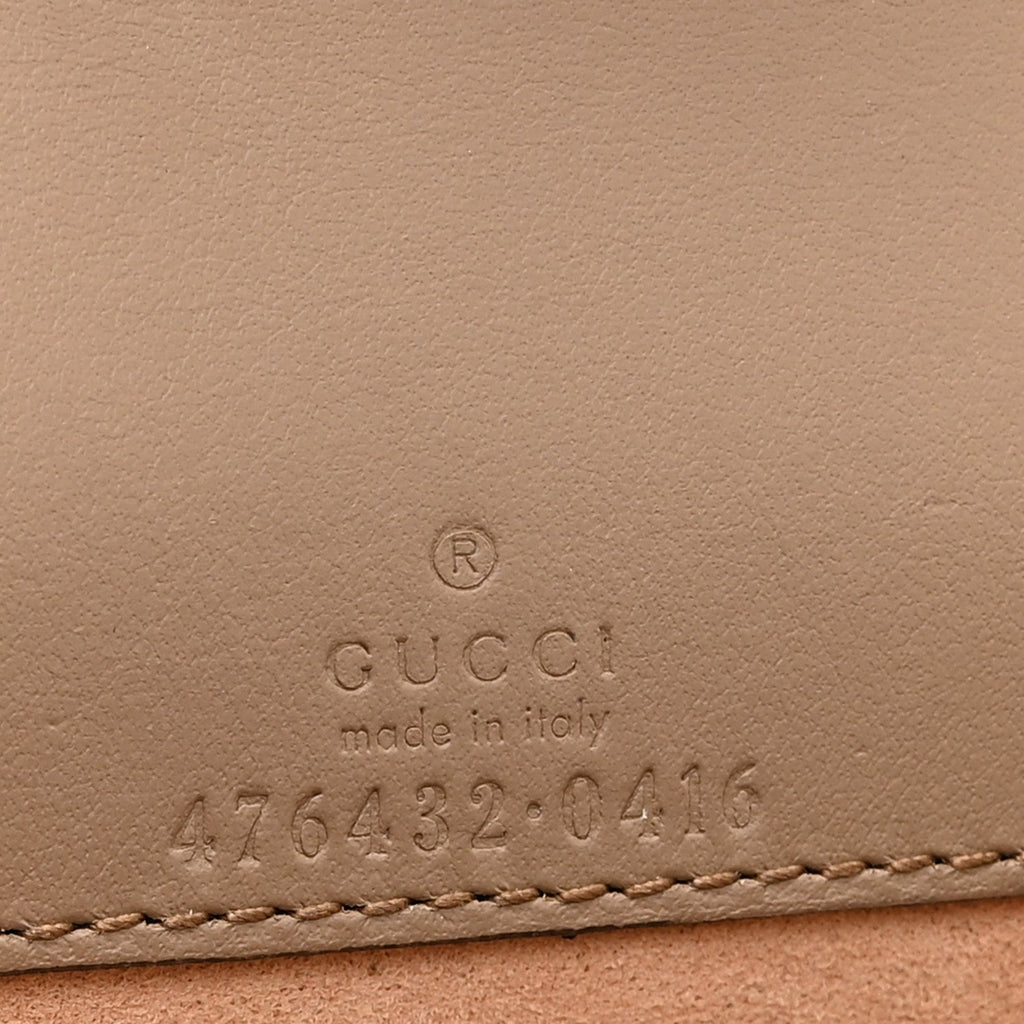 GG Supreme Monogram Super Mini Dionysus Shoulder Bag Taupe
