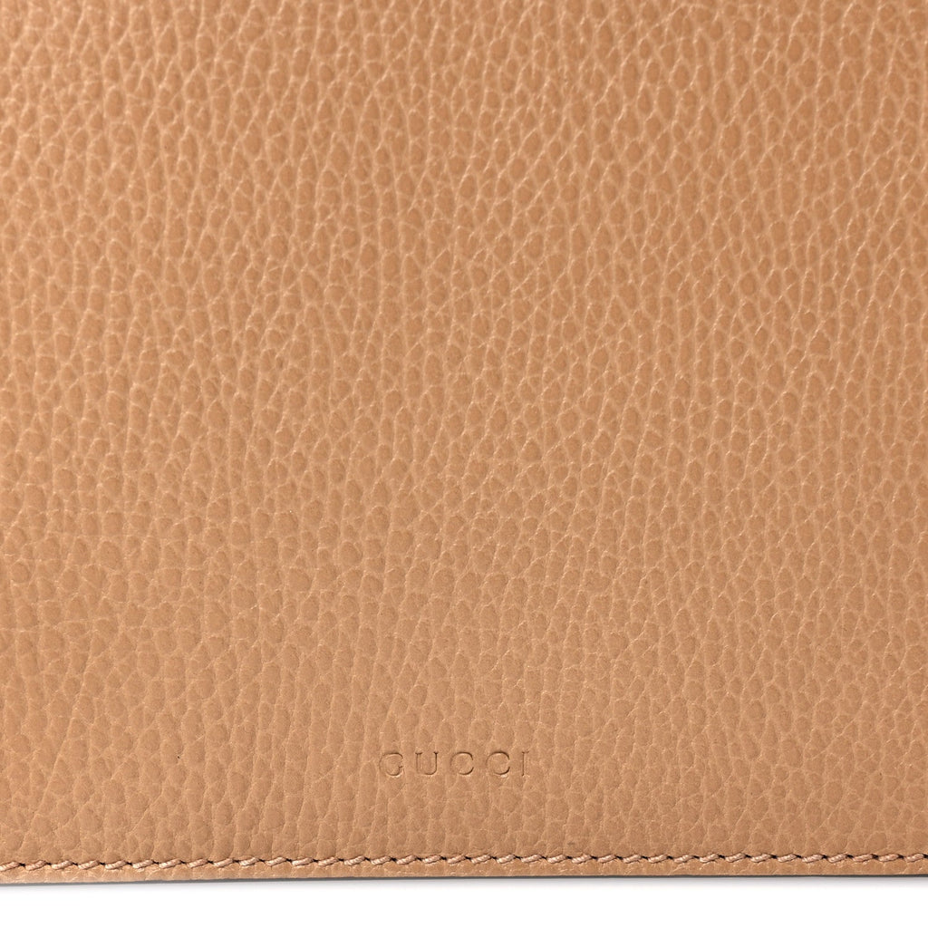 Dollar Calfskin Crystal Small Dionysus Shoulder Bag Natural Tan Black Diamond