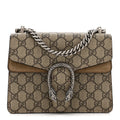 GG Supreme Monogram Mini Dionysus Shoulder Bag Taupe