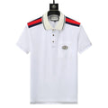 Gucci White T-shirt with a collar