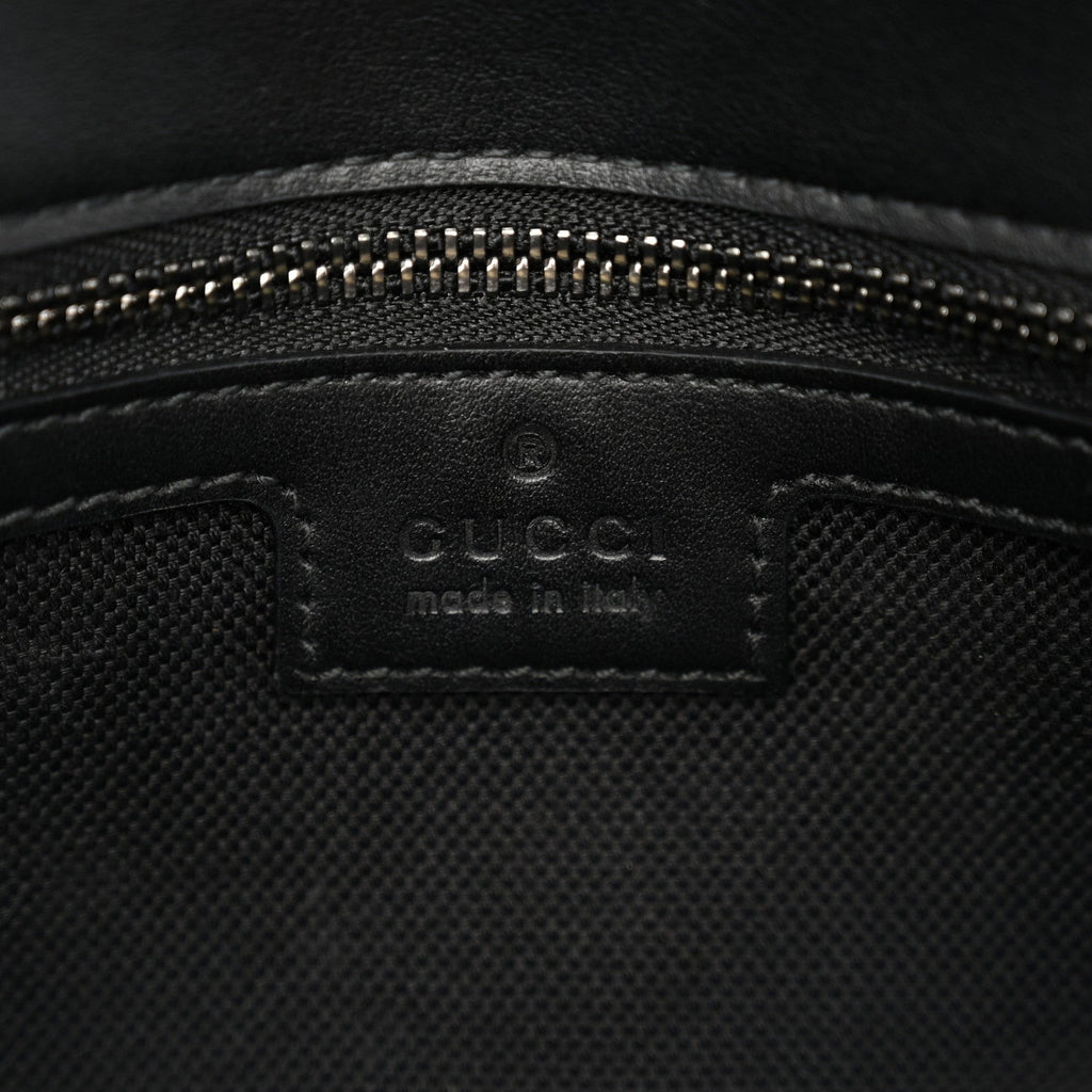 Calfskin Matelasse Monochrome Small GG Marmont Shoulder Bag Black