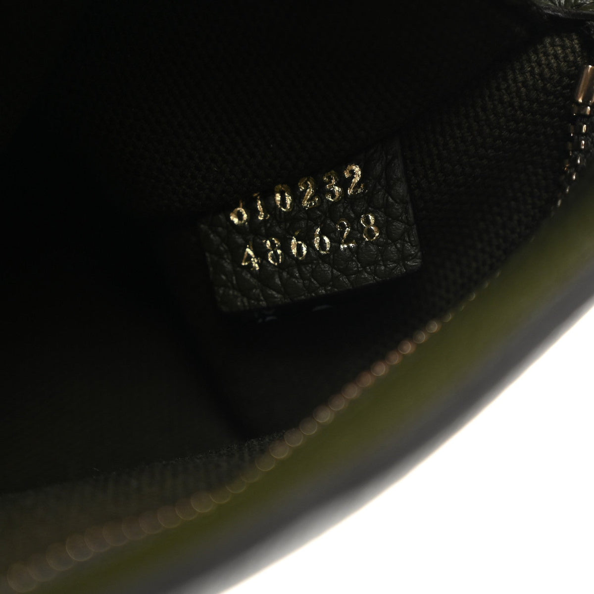 Grand Prix Calfskin Web Medium Jackie 1961 Hobo Dark Green
