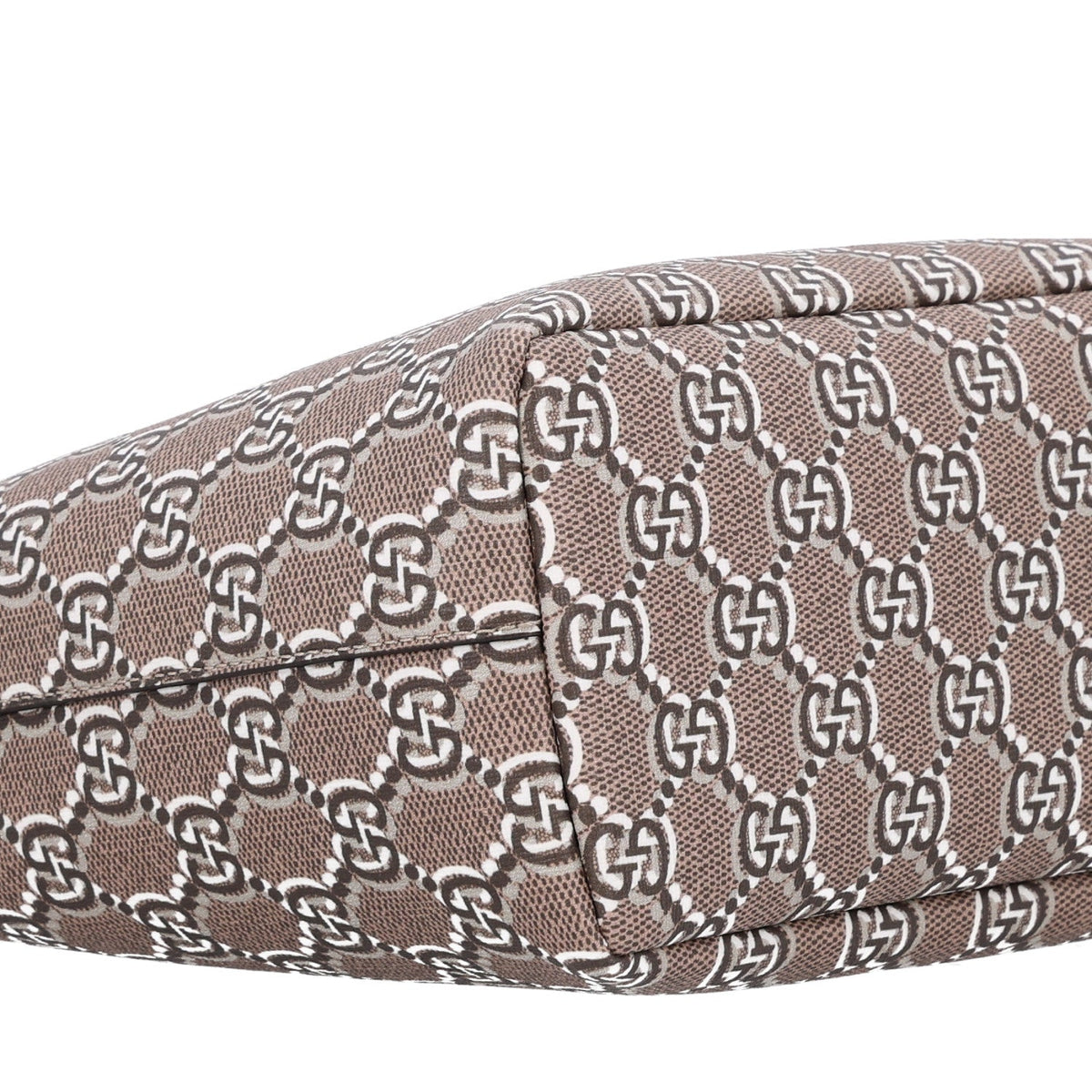 GG Shadow Monogram Super Mini Ophidia Shoulder Bag Taupe