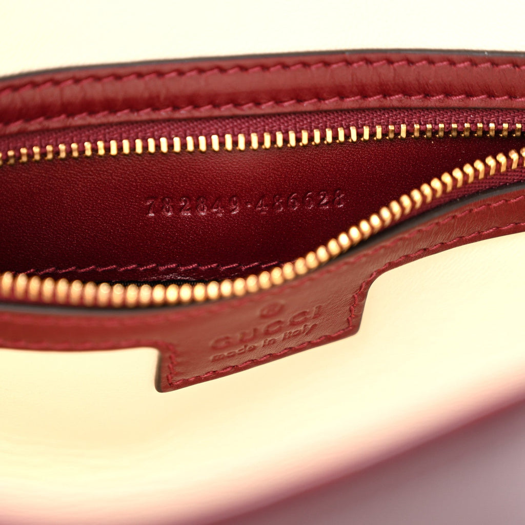 Ancora Calfskin Small Jackie Shoulder Bag Rosso