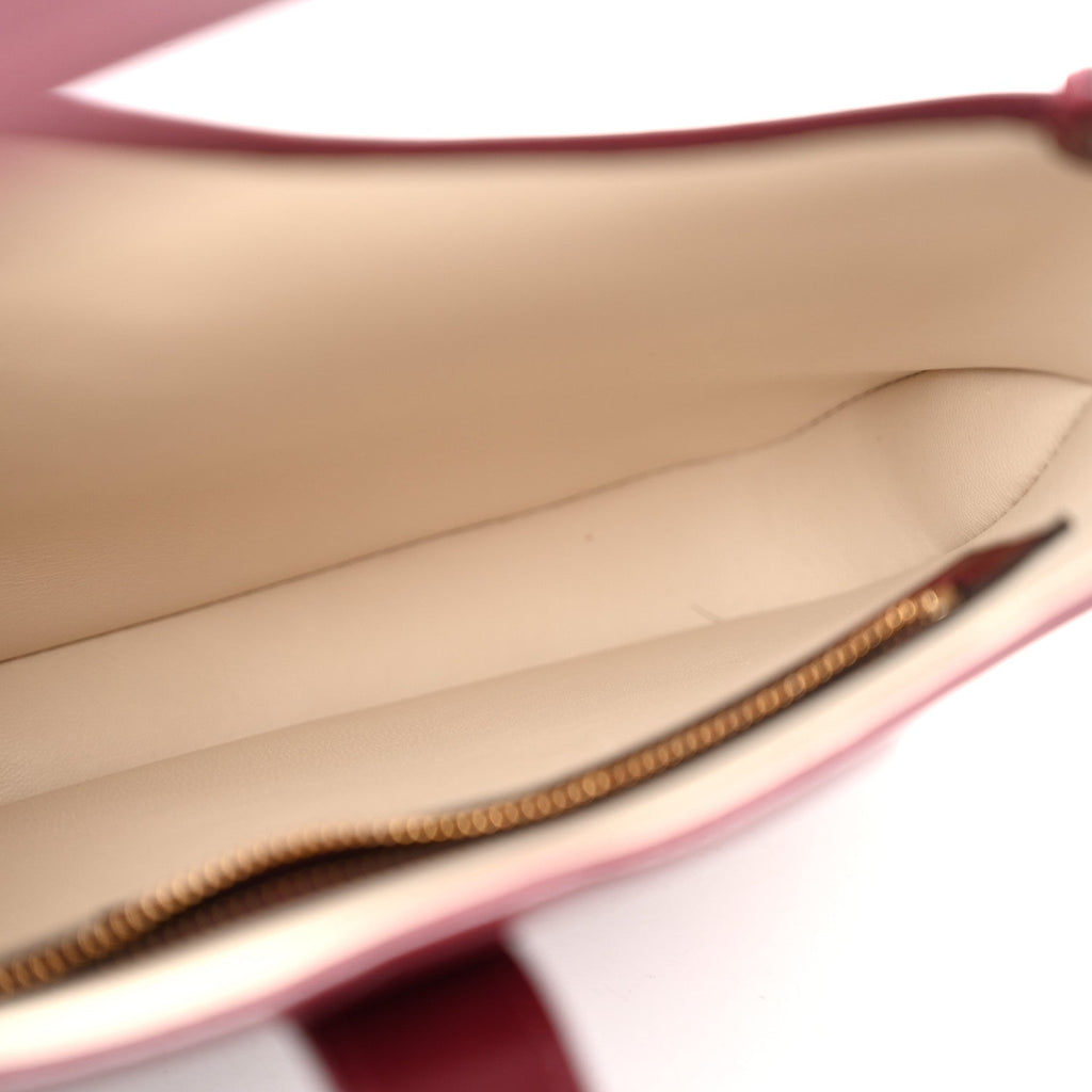 Ancora Calfskin Small Jackie Shoulder Bag Rosso