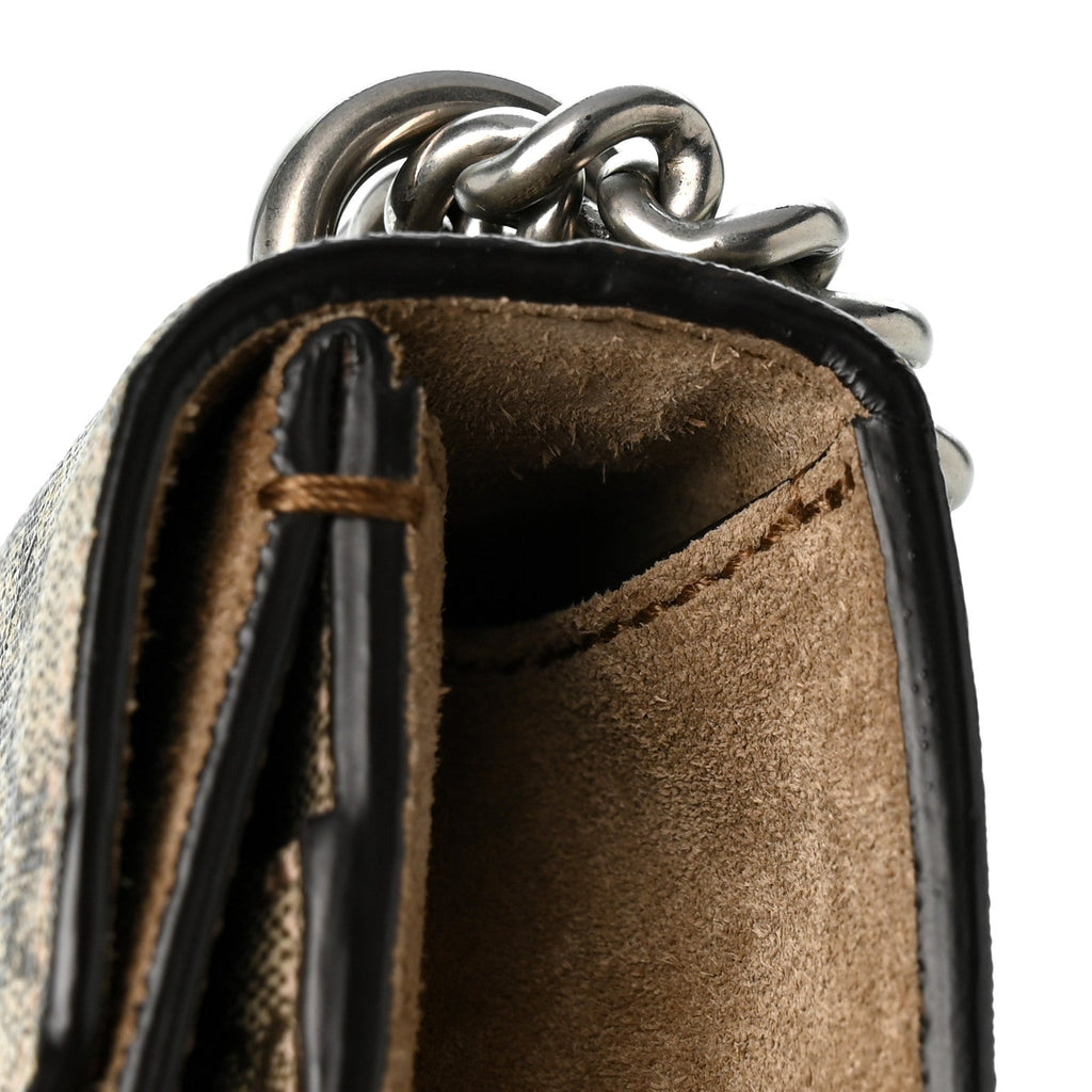 GG Supreme Monogram Mini Dionysus Shoulder Bag Taupe
