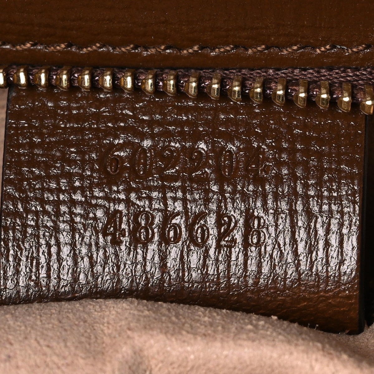 GG Supreme Monogram Horsebit 1955 Shoulder Bag Beige Brown Sugar