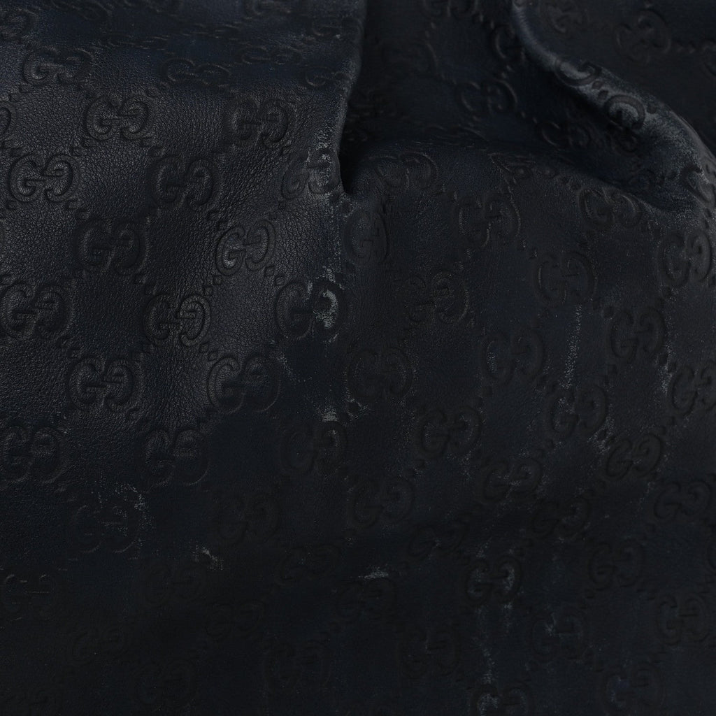 Guccissima Large Sukey Tote Navy