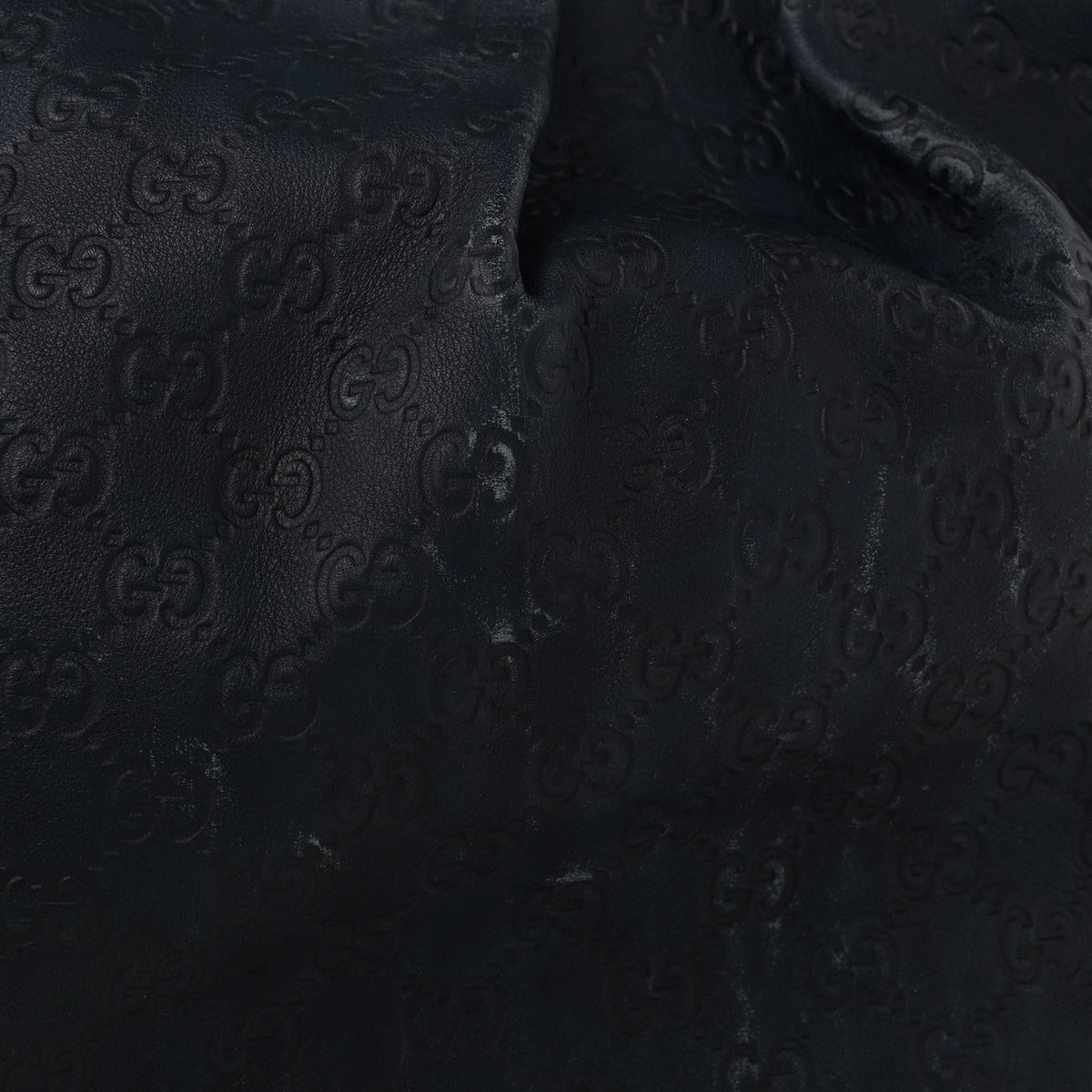 Guccissima Large Sukey Tote Navy