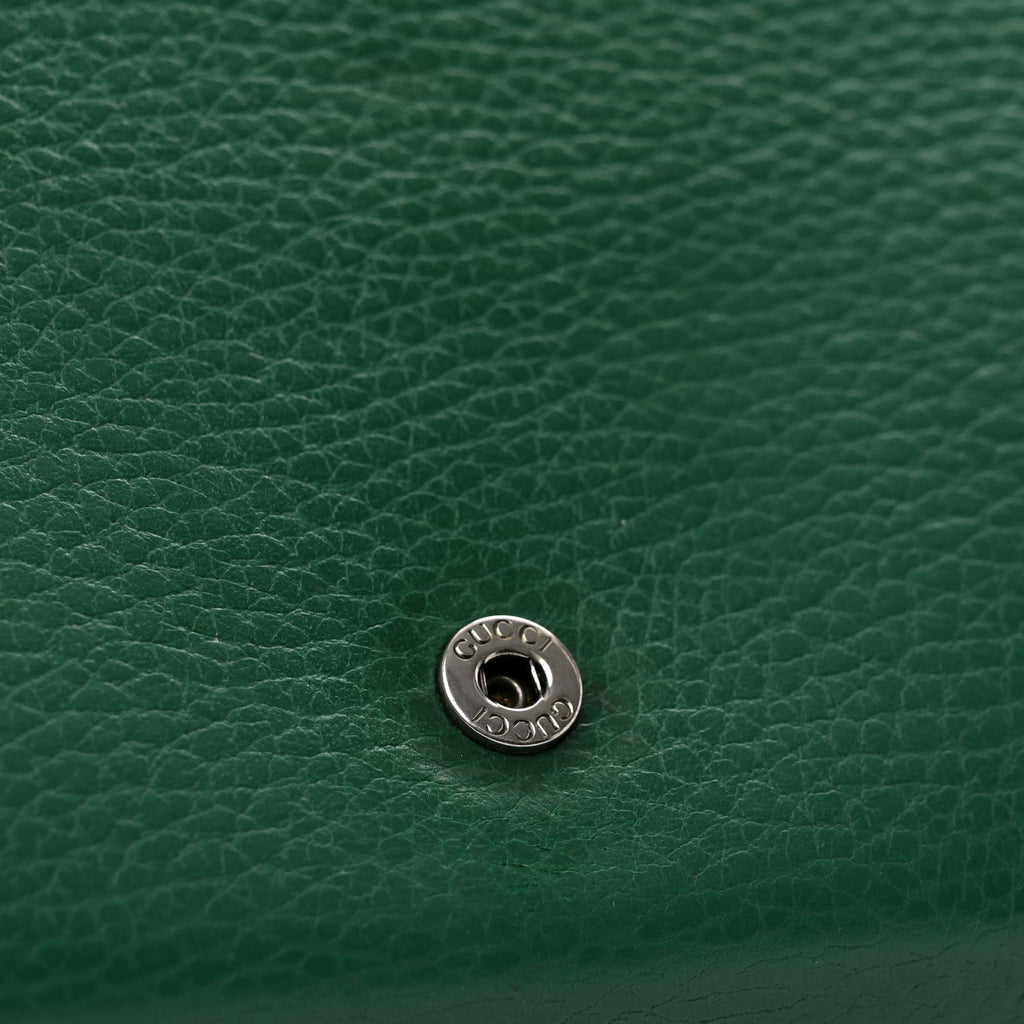 Calfskin Mini Dionysus Chain Wallet Emerald
