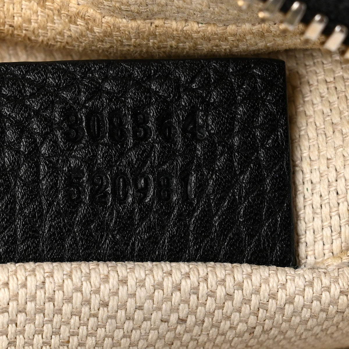 Pebbled Calfskin Small Soho Disco Bag Black