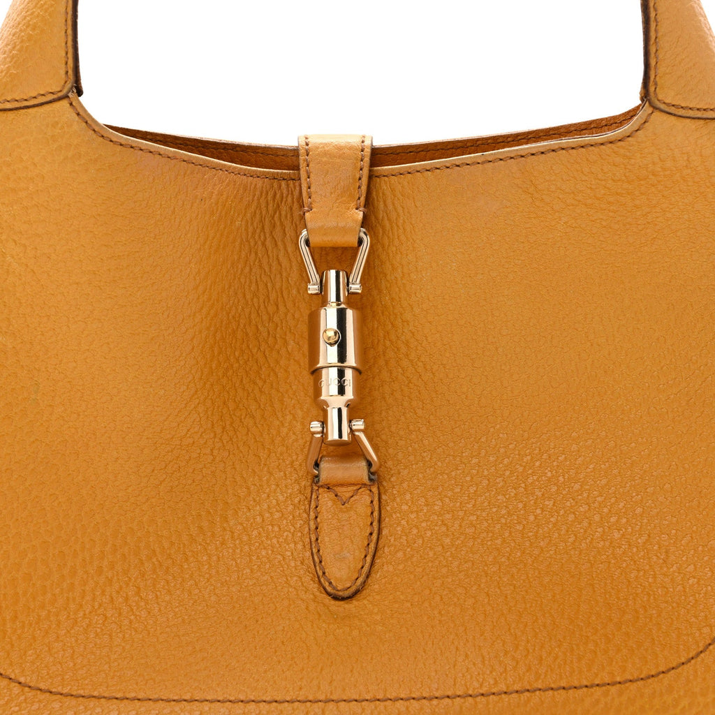 Soft Grained Calfskin Jackie O Hobo Orange