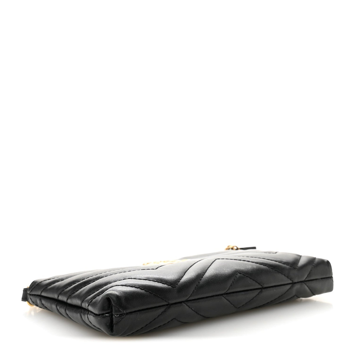 Calfskin Matelasse Mini GG Marmont Chain Bag Black