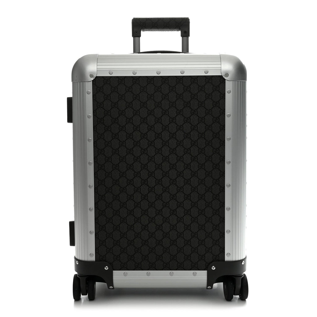 GG Supreme Monogram Porter Carry On Suitcase