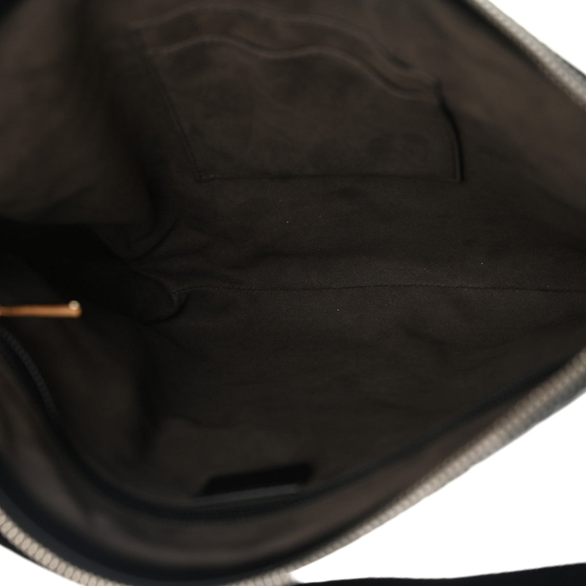 Guccissima Signature Medium Flat Messenger Bag Black