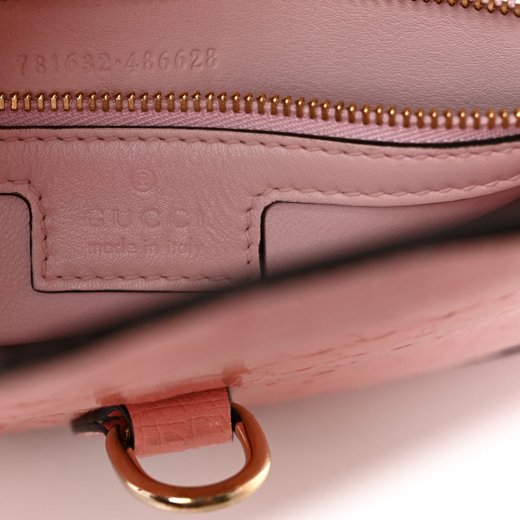 Snakeskin Web Small Jackie 1961 Hobo Pink